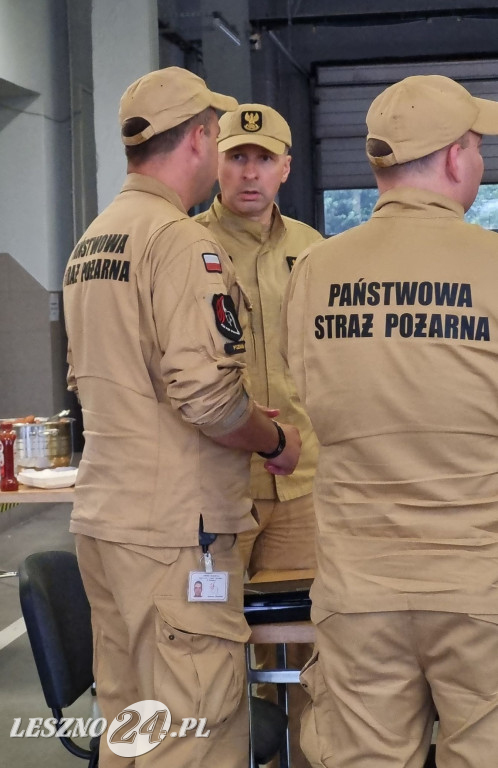 Strażacy wyjechali na tereny zagrożone powodziami