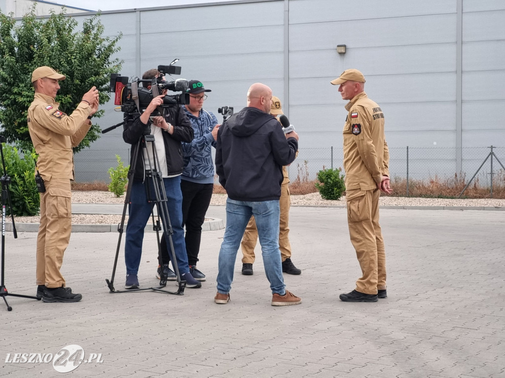 Strażacy wyjechali na tereny zagrożone powodziami