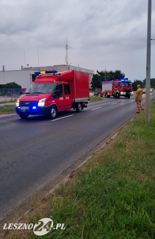 Strażacy wyjechali na tereny zagrożone powodziami