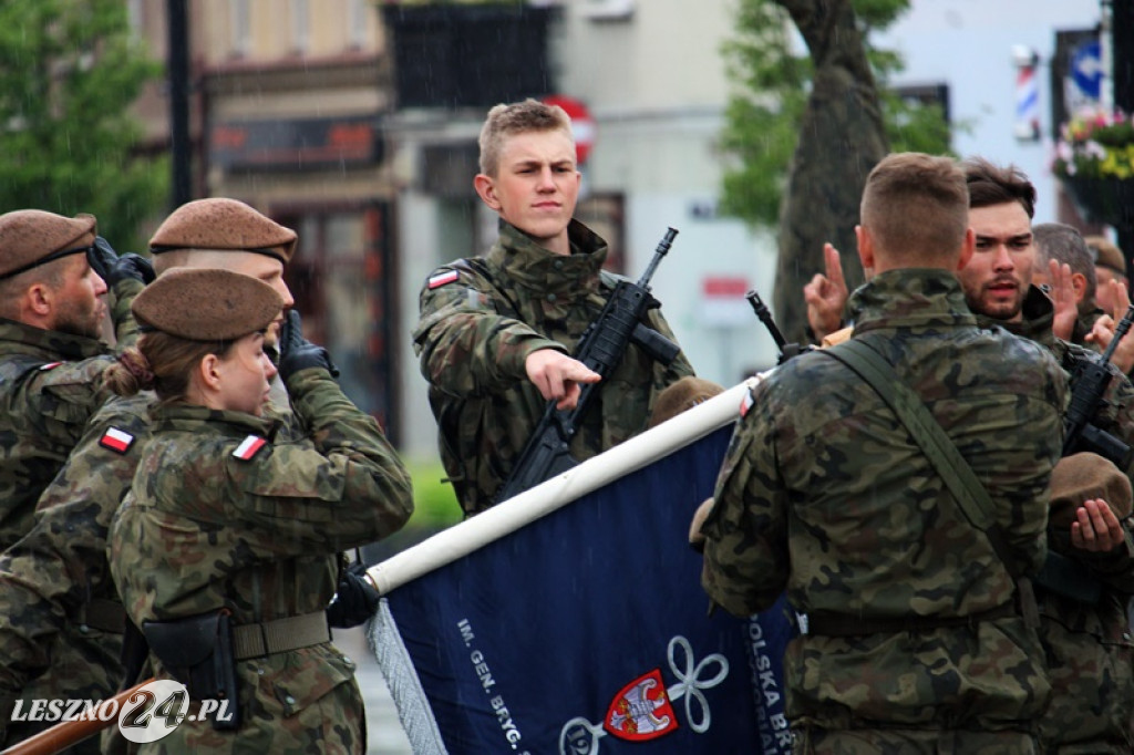 Próba wojskowej przysięgi w Rawiczu