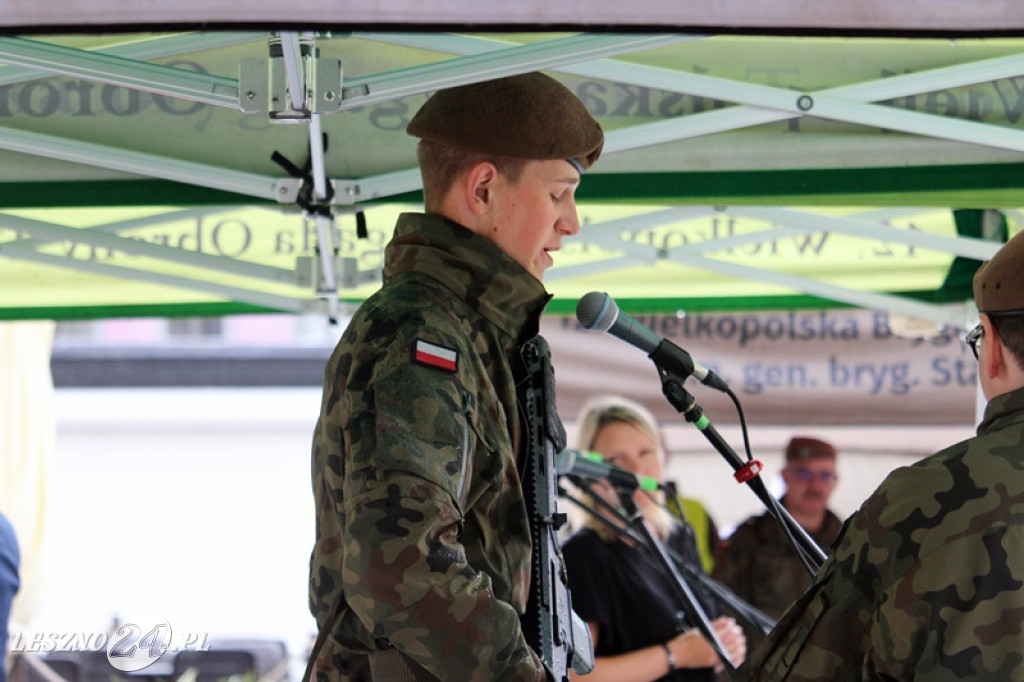Próba wojskowej przysięgi w Rawiczu