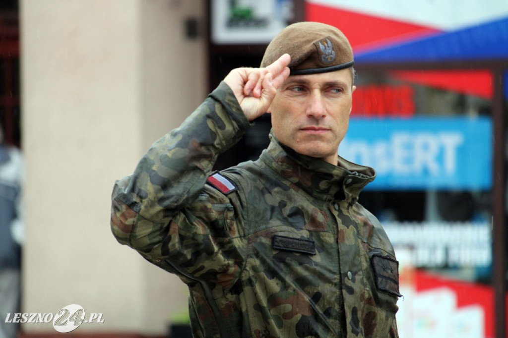 Próba wojskowej przysięgi w Rawiczu