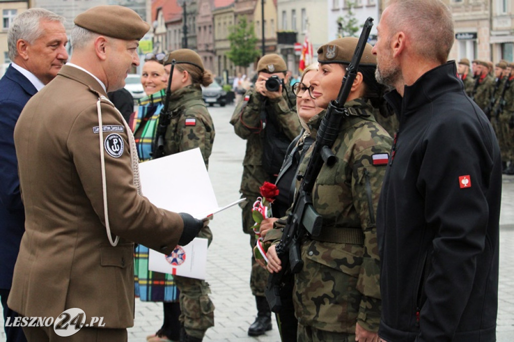 Terytorialsi złożyli przysięgę w Rawiczu