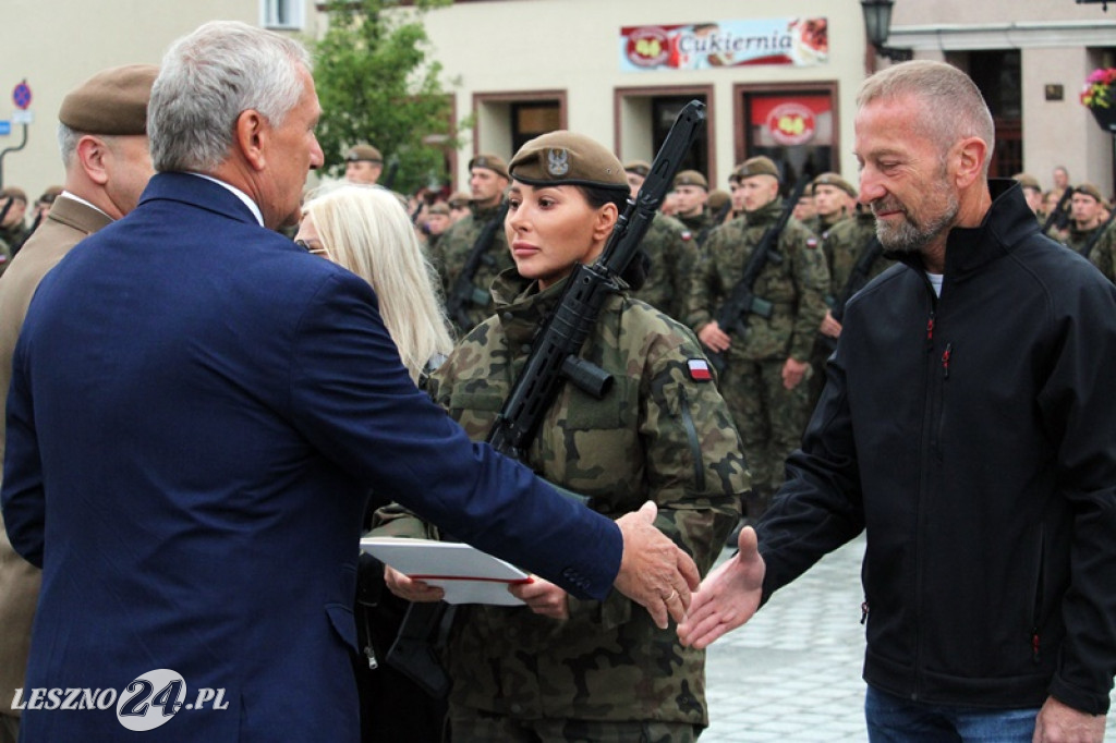 Terytorialsi złożyli przysięgę w Rawiczu