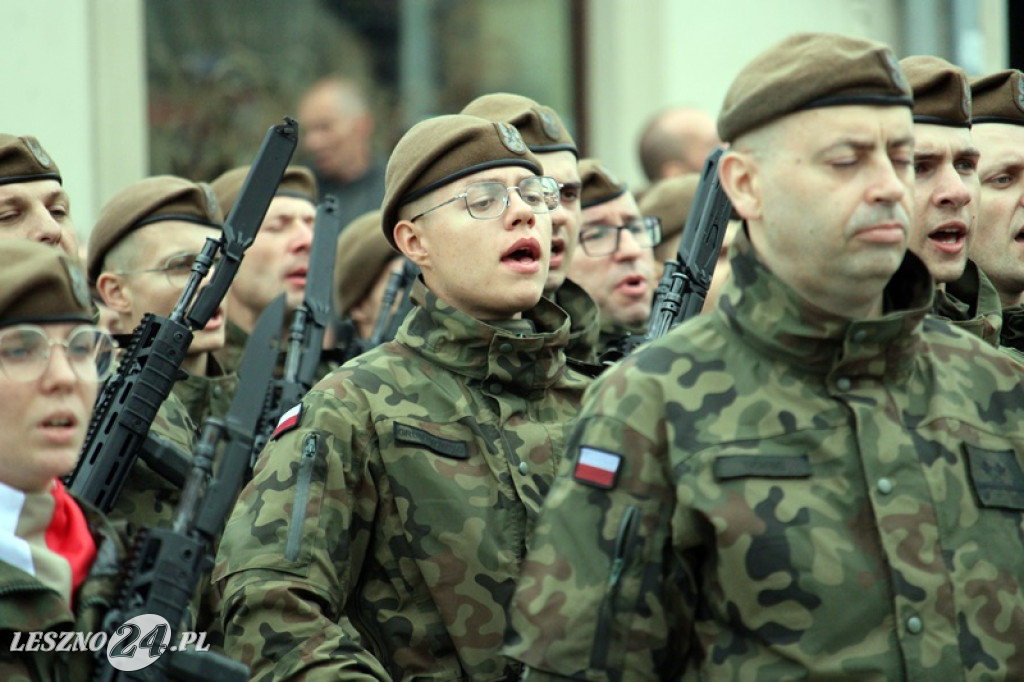 Terytorialsi złożyli przysięgę w Rawiczu
