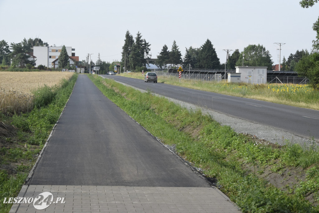 Droga rowerowa z Gronówka do Leszna