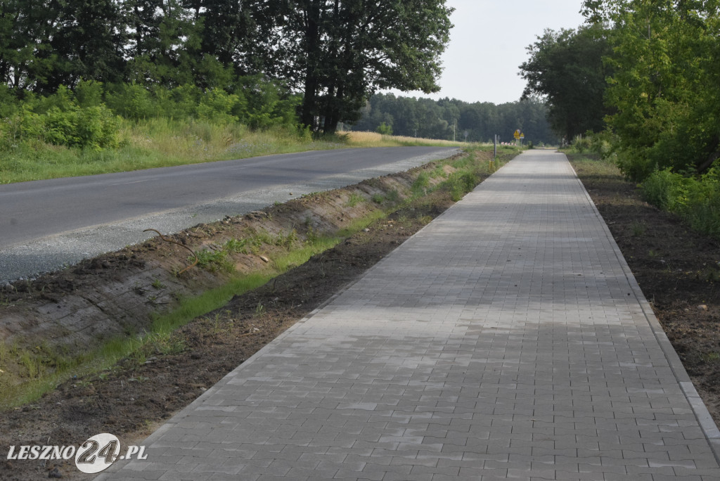 Droga rowerowa z Gronówka do Leszna