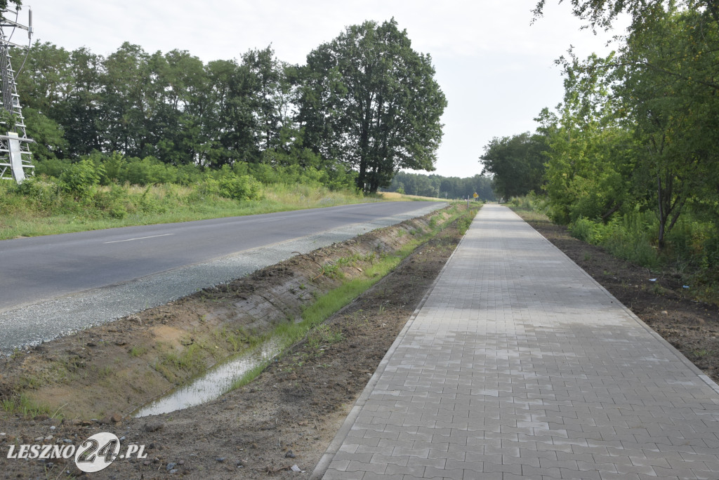 Droga rowerowa z Gronówka do Leszna