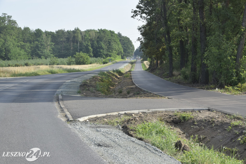 Droga rowerowa z Gronówka do Leszna