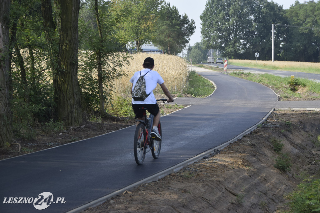 Droga rowerowa z Gronówka do Leszna