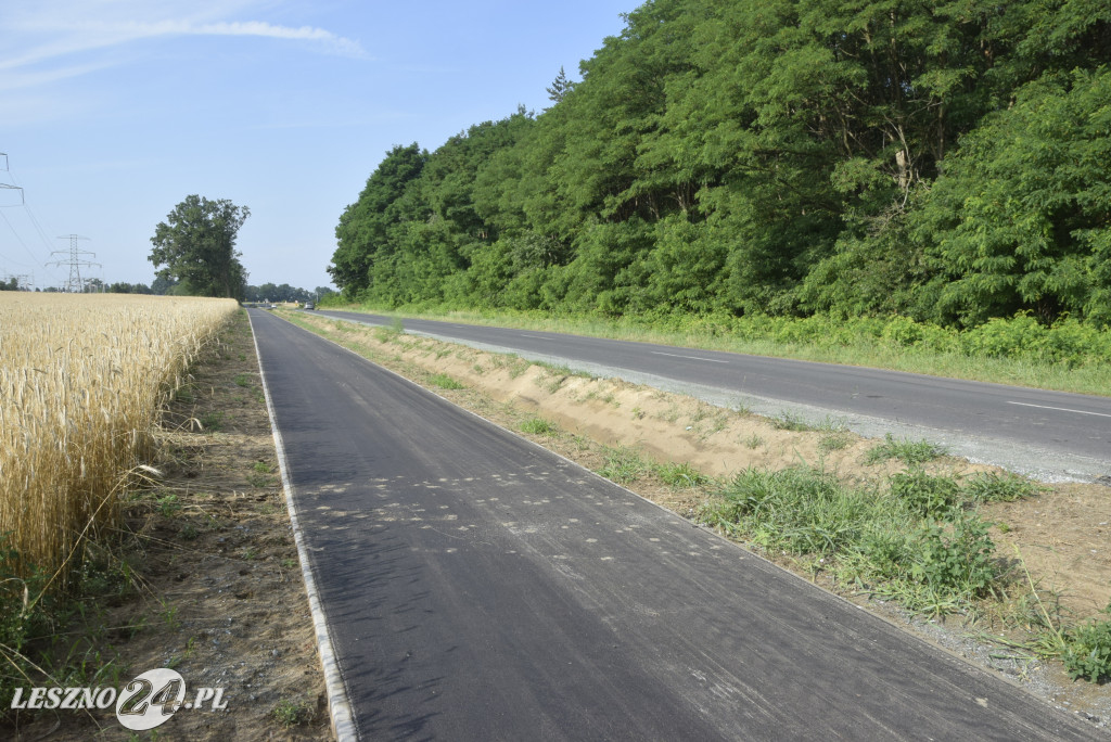 Droga rowerowa z Gronówka do Leszna