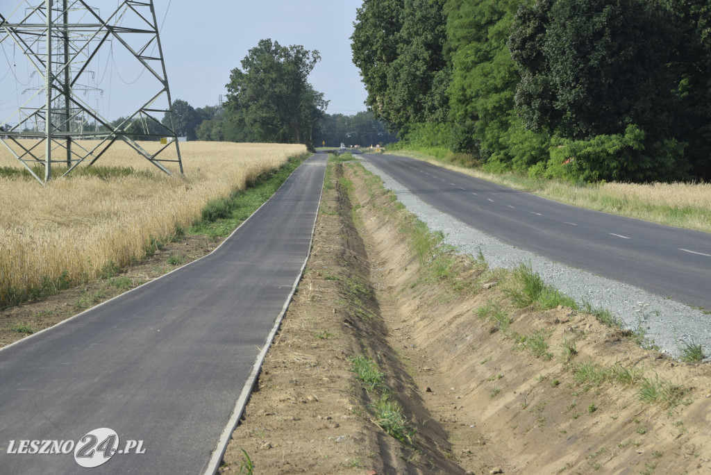 Droga rowerowa z Gronówka do Leszna