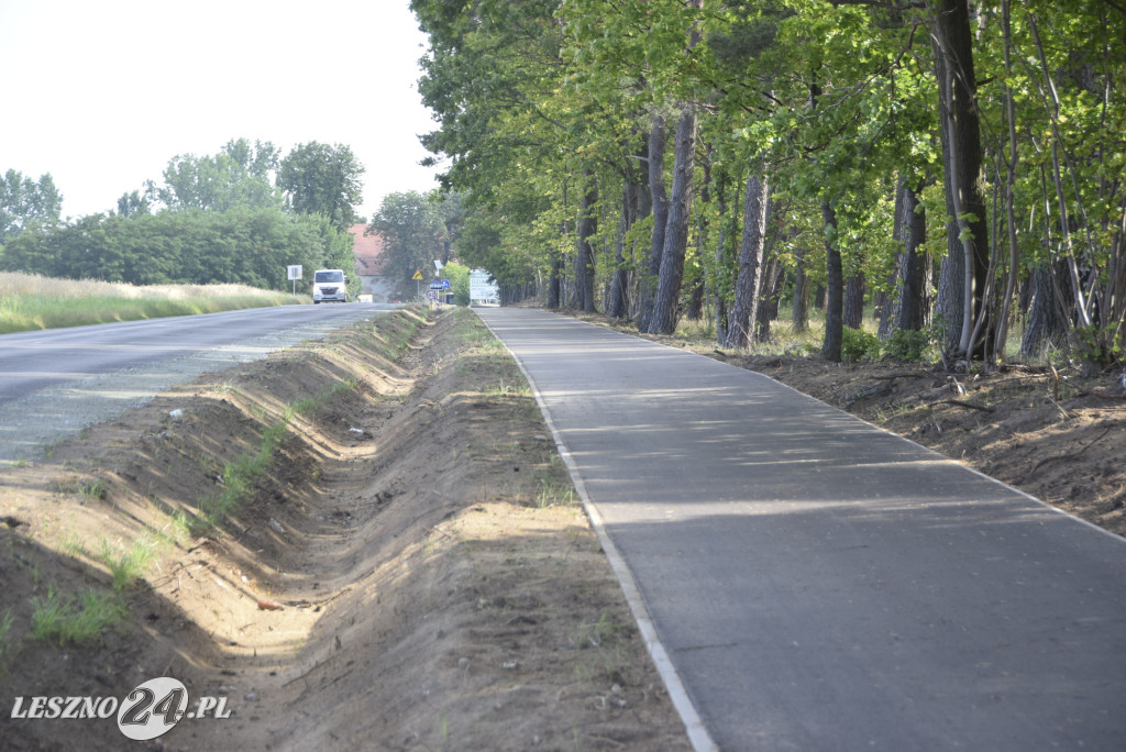 Droga rowerowa z Gronówka do Leszna