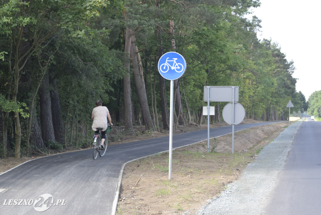 Droga rowerowa z Gronówka do Leszna