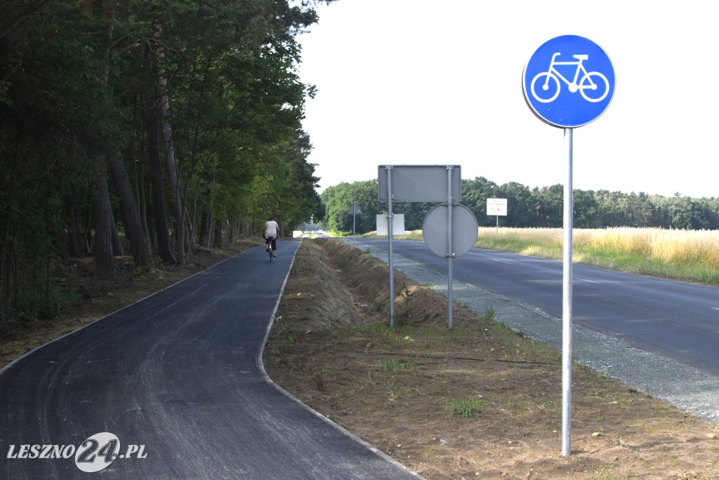 Droga rowerowa z Gronówka do Leszna