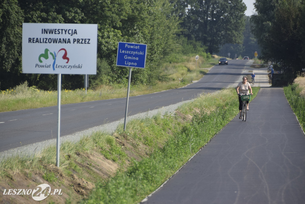 Droga rowerowa z Gronówka do Leszna