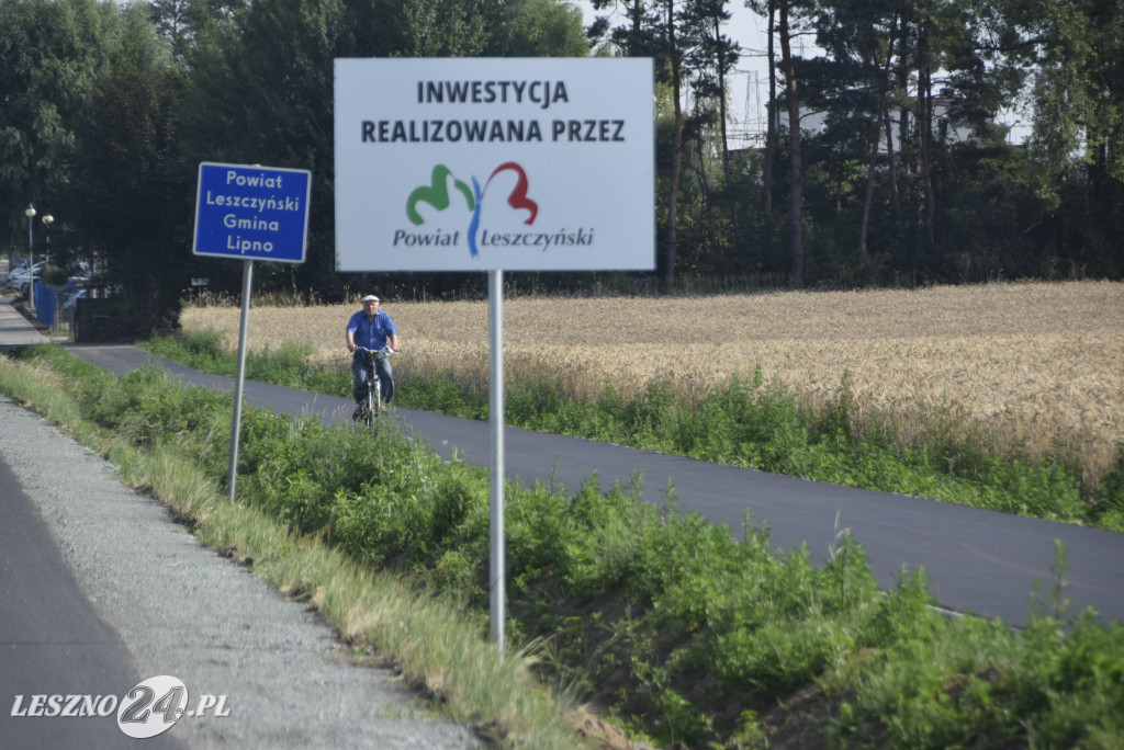 Droga rowerowa z Gronówka do Leszna