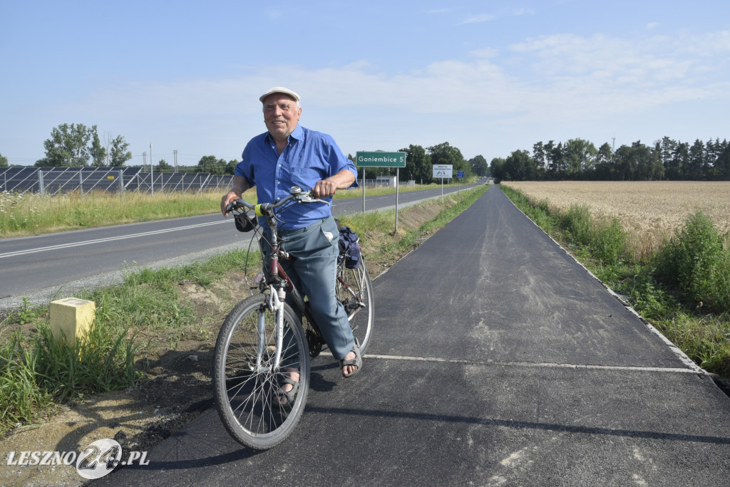 Droga rowerowa z Gronówka do Leszna