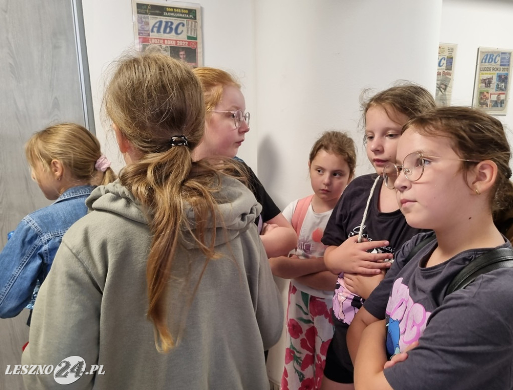 Półkolonia z SP 2 w gazecie \