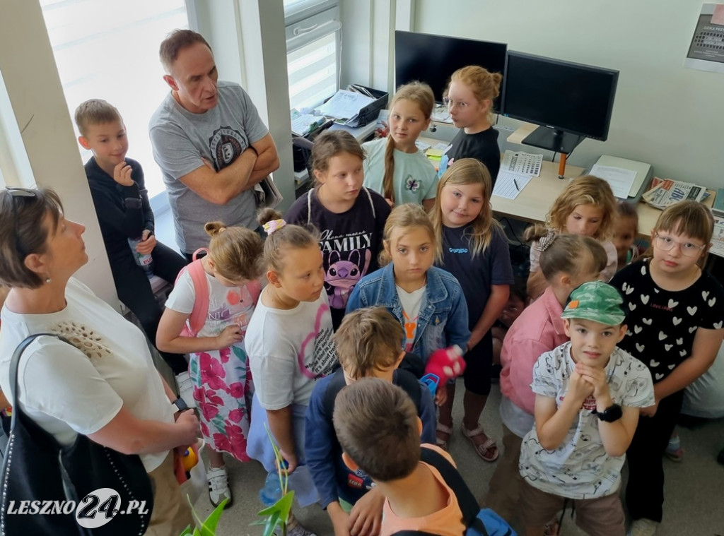 Półkolonia z SP 2 w gazecie \
