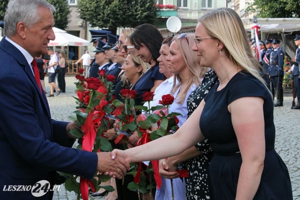 Święto Policji na Rynku w Lesznie (2)