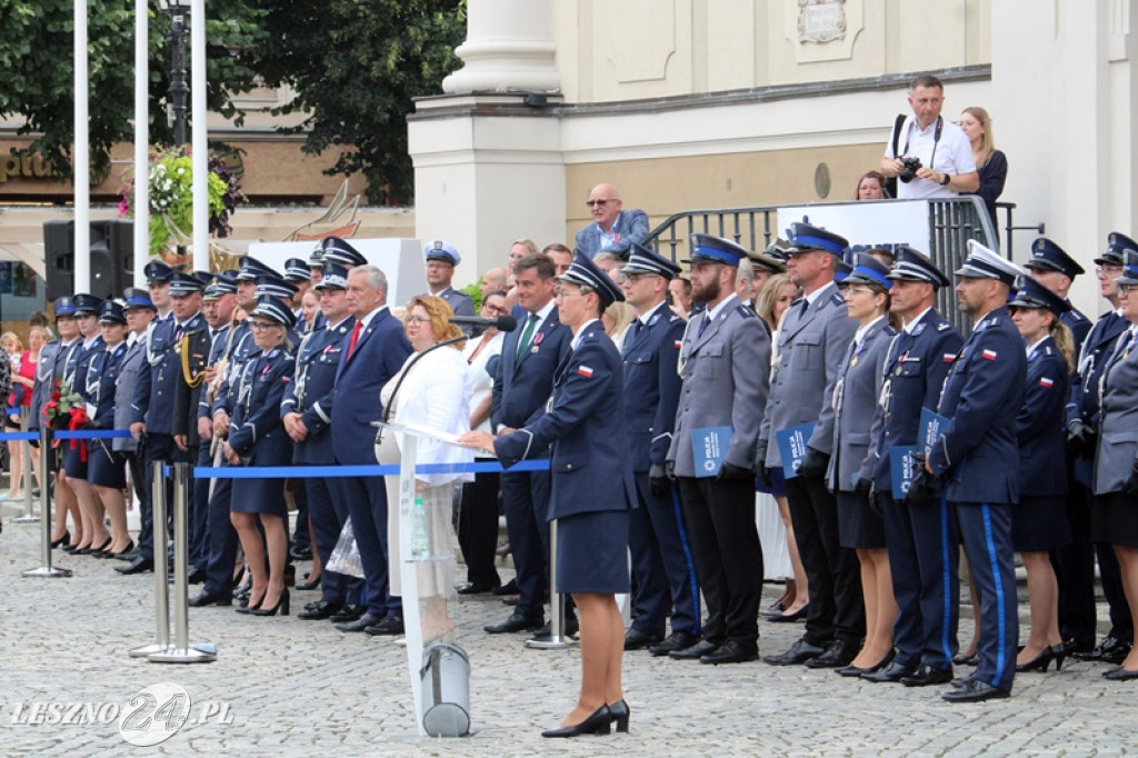 Święto Policji na Rynku w Lesznie (2)