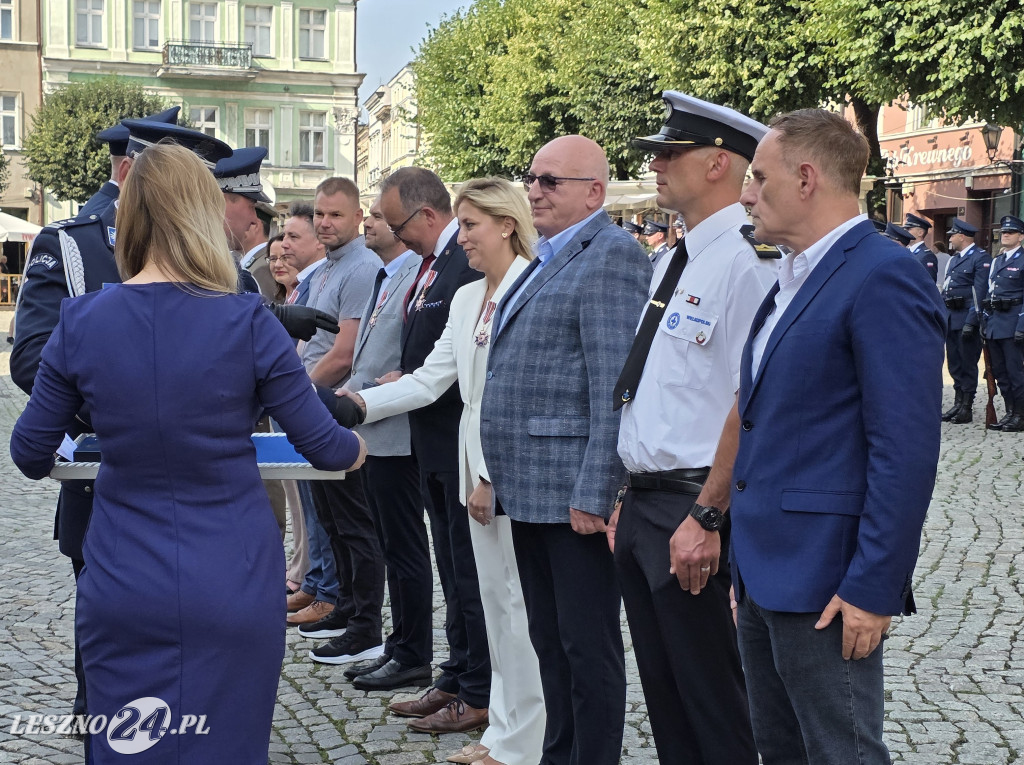 Święto Policji na Rynku w Lesznie (2)