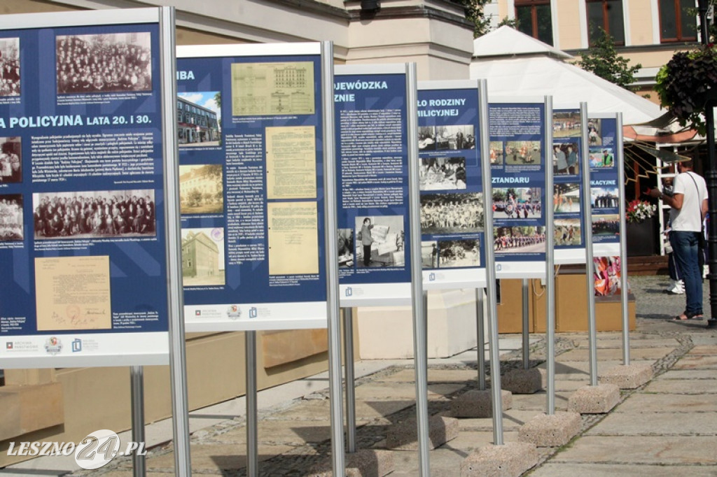 Wystawa o historii leszczyńskiej policji