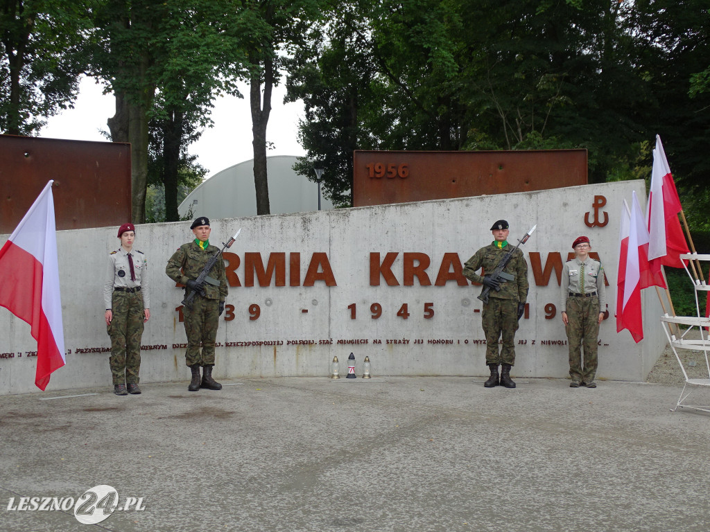 81.rocznica Powstania Warszawskiego w Lesznie