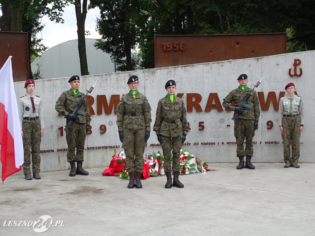 81.rocznica Powstania Warszawskiego w Lesznie