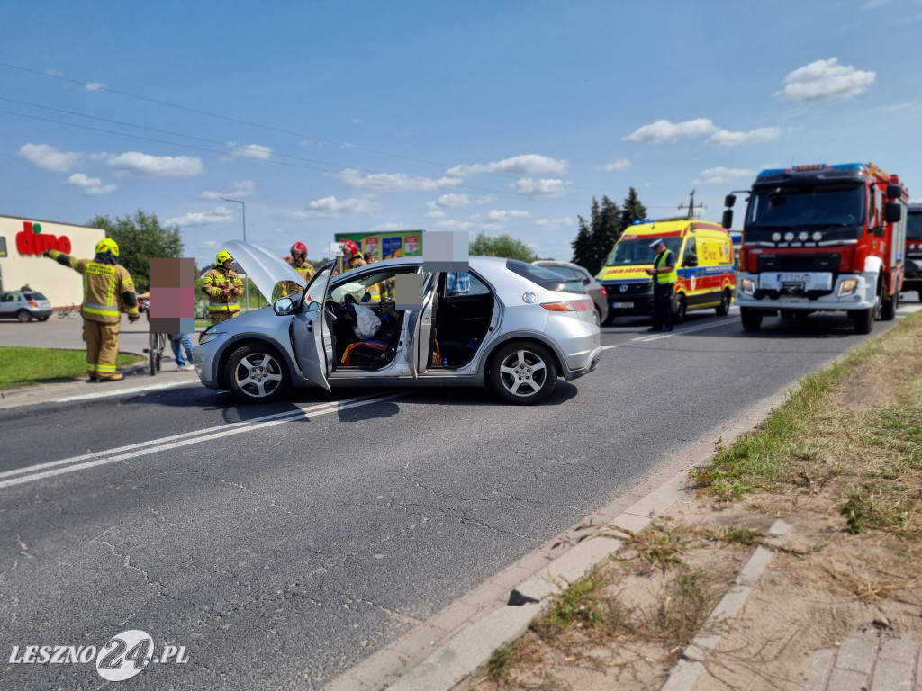 Zderzenie aut przy ul. Święciechowskiej