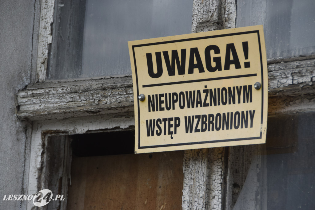 Niebezpieczne kamienice w centrum Leszna