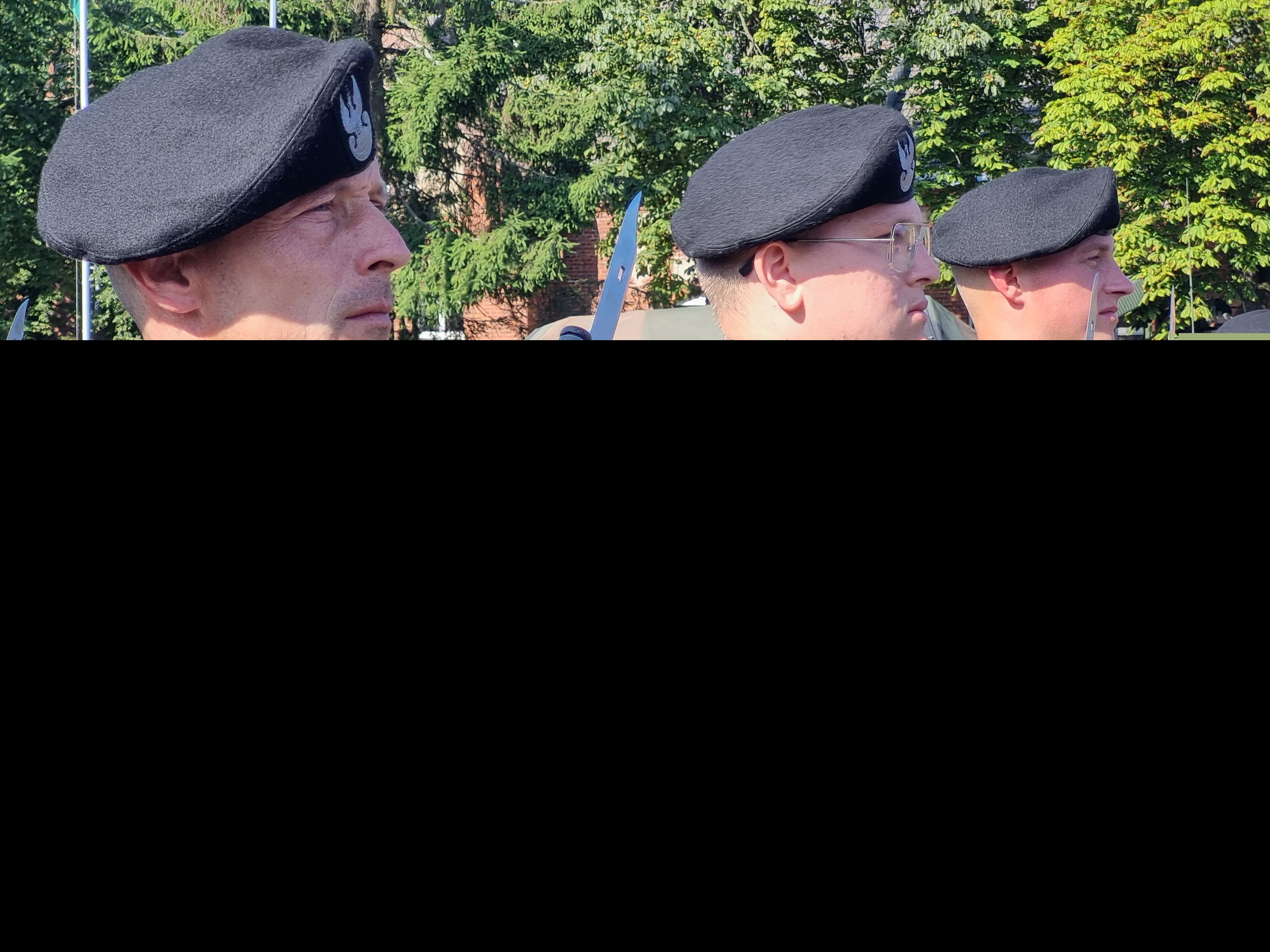 Przysięga wojskowa w Lesznie
