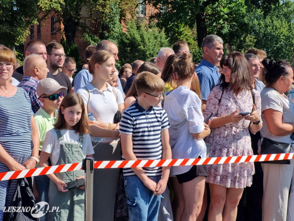 Przysięga wojskowa w Lesznie