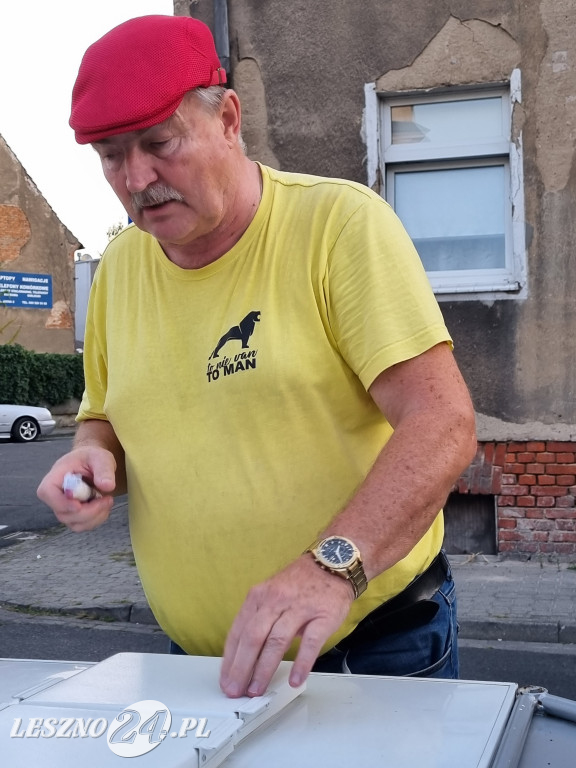 Letnie popołudnie za dawną synagogą
