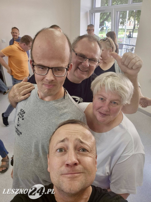 Czesław Mozil w WTZ Zaborowo w Lesznie
