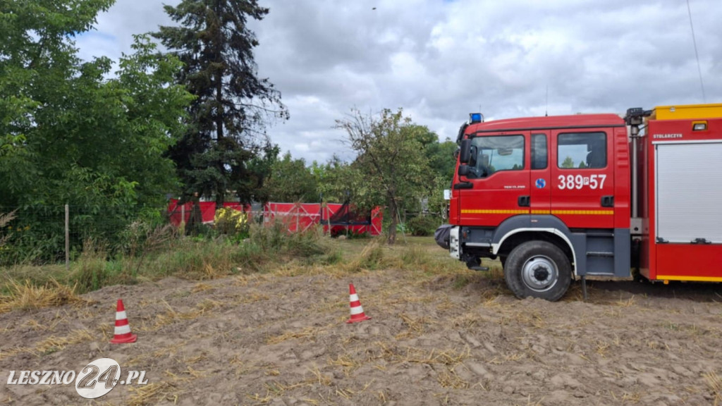 Awionetka spadła na ziemię, dwie osoby nie żyją