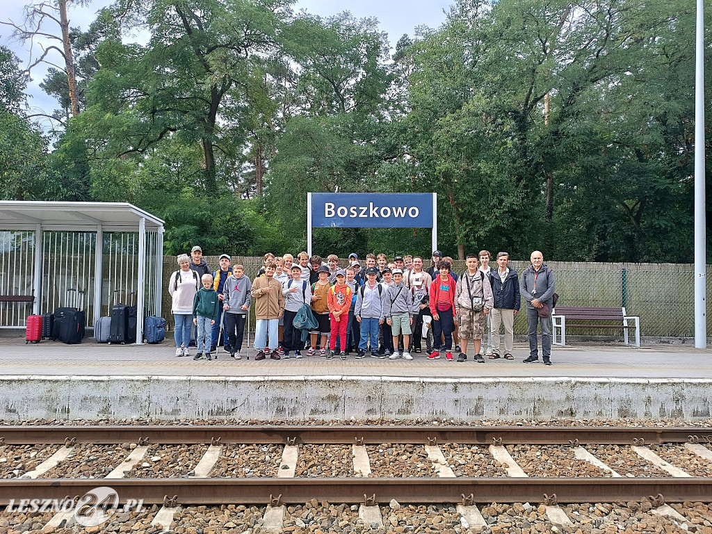 Poznańskie Słowiki ćwiczą w Boszkowie