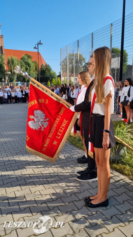Rozpoczęcie roku szkolnego w SP 3 w Lesznie