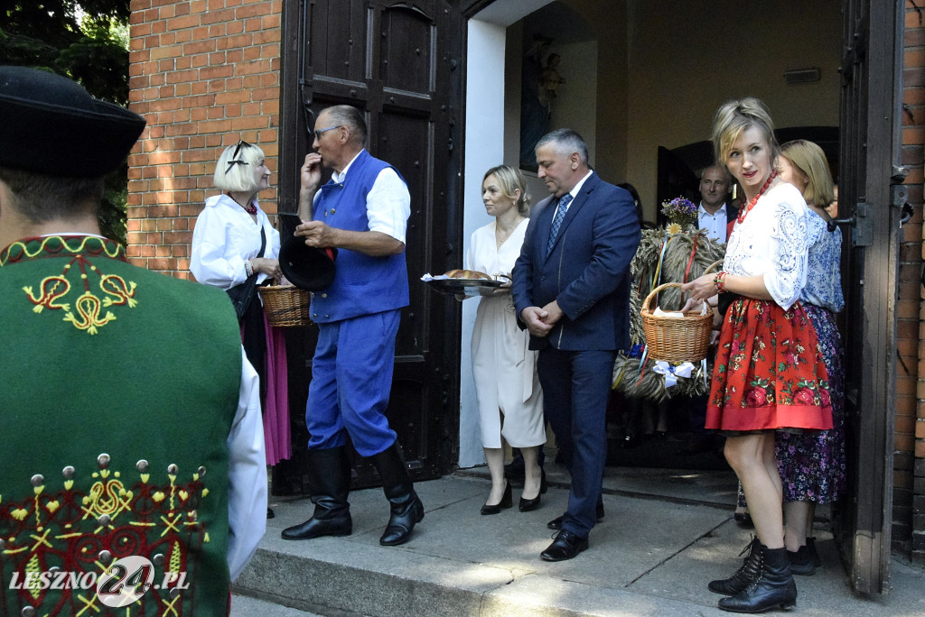 Dożynki dawno, dawno temu na wsi