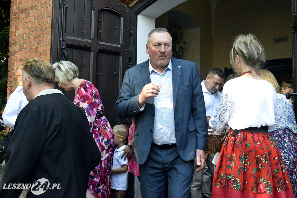 Dożynki dawno, dawno temu na wsi
