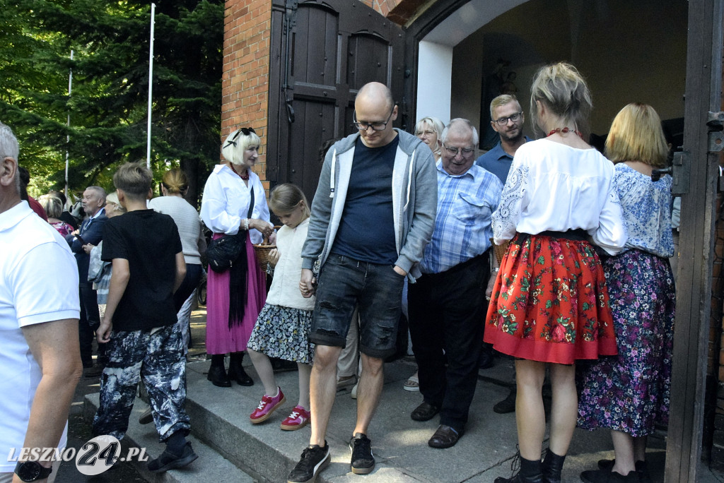 Dożynki dawno, dawno temu na wsi