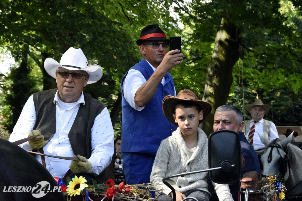 Dożynki dawno, dawno temu na wsi