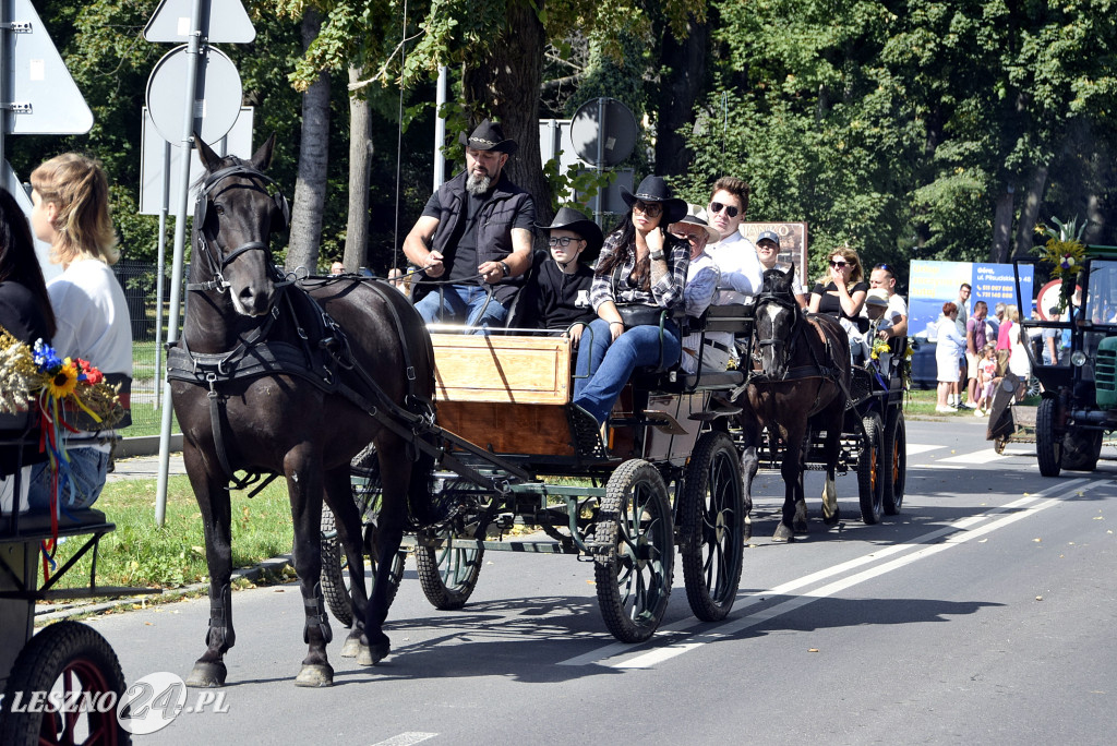 Dożynki dawno, dawno temu na wsi