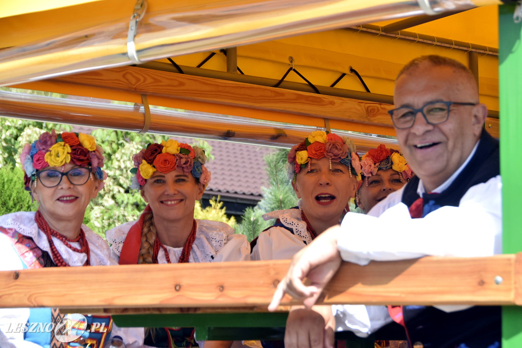Dożynki dawno, dawno temu na wsi