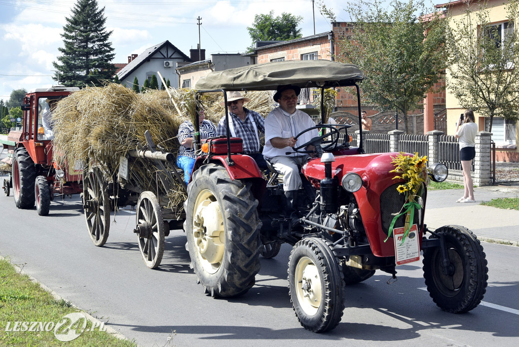 Dożynki dawno, dawno temu na wsi