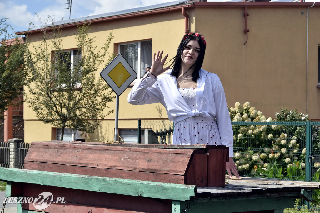 Dożynki dawno, dawno temu na wsi