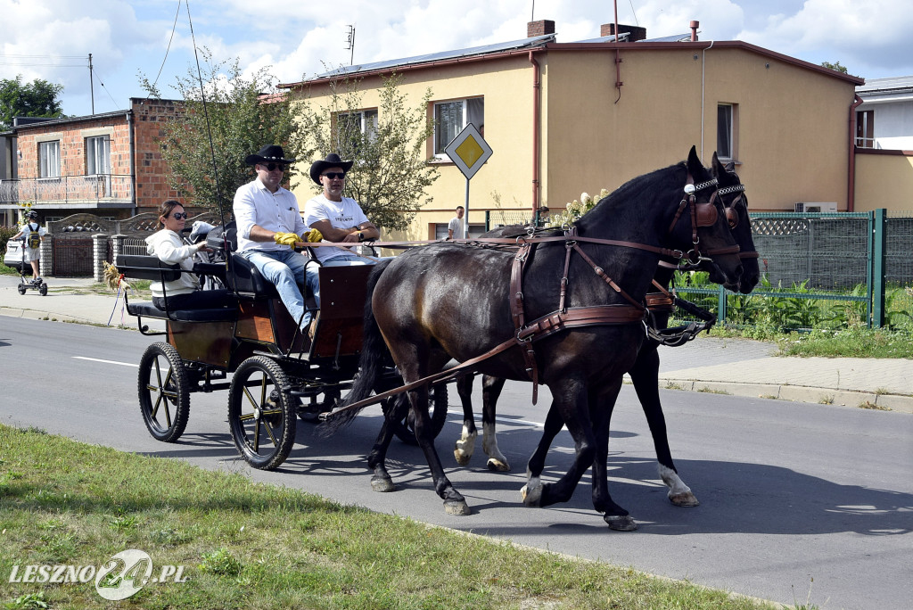 Dożynki dawno, dawno temu na wsi