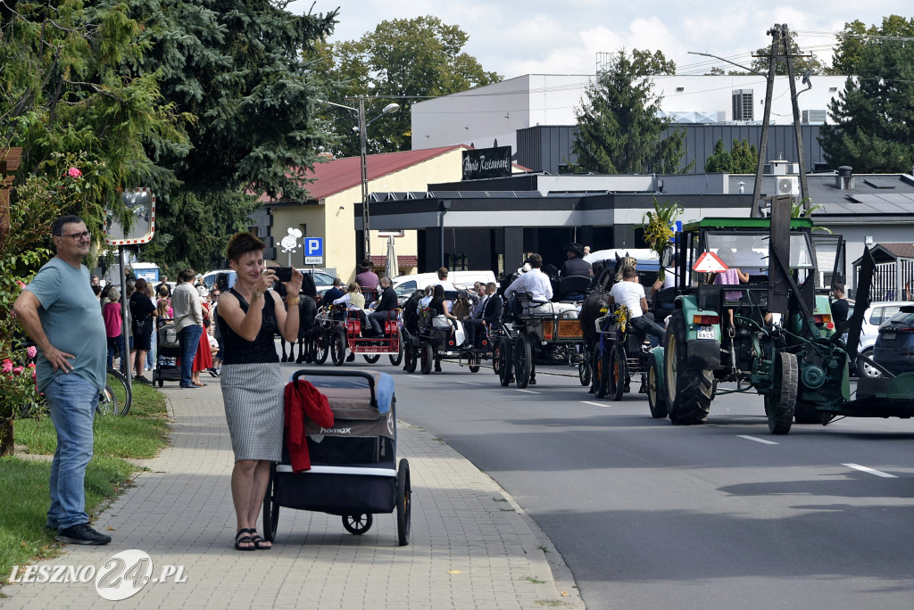 Dożynki dawno, dawno temu na wsi