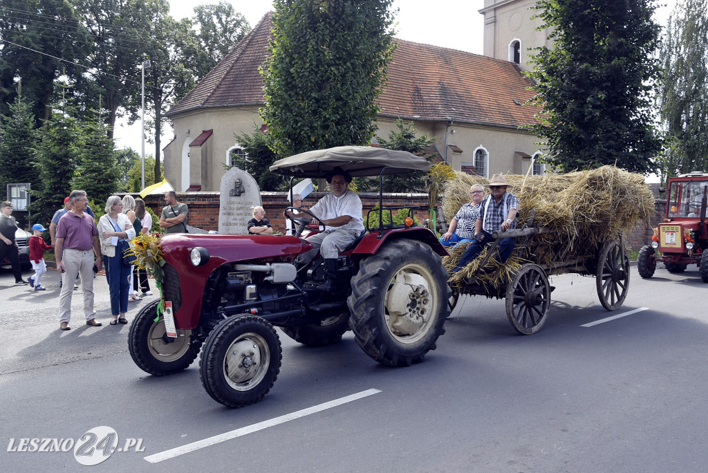 Dożynki dawno, dawno temu na wsi